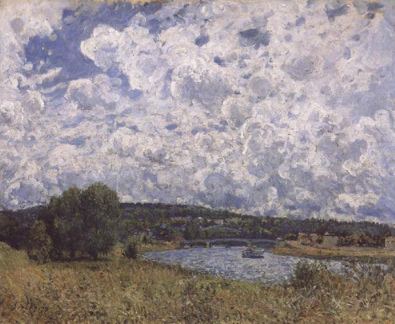 Alfred Sisley The Seine at Suresnes